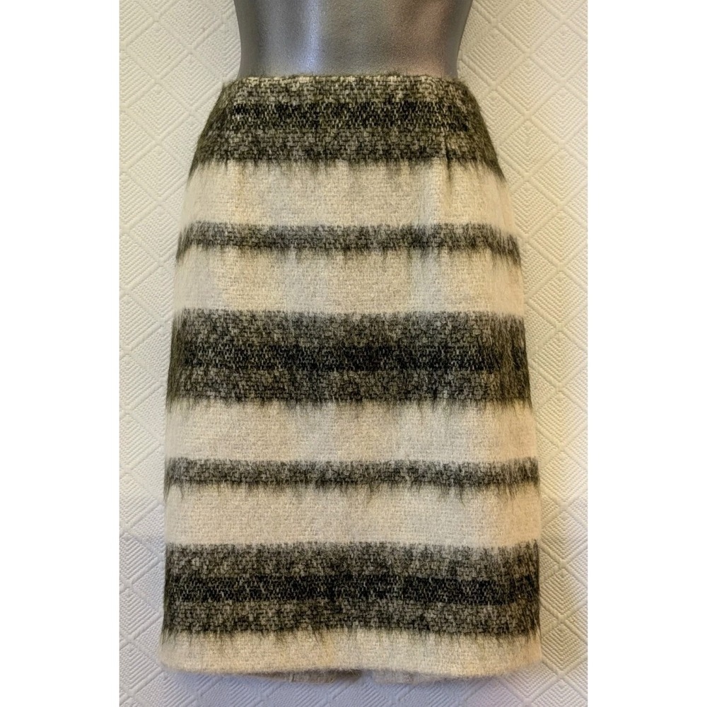NEW! Worth 4 Fuzzy Wool, Alpaca, Mohair Pencil Skirt